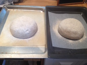 Ruisleipätaikinapallo